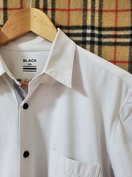 【極美品】シックデザイン!長袖シャツ ビジネスシャツ CBチェック入り