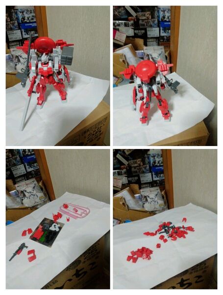 ジャンクHGガンダムイージーエスアールフォックスハウンド ガンプラ