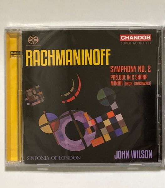 未開封 SACD ラフマニノフ 交響曲第2番 前奏曲 ジョン・ウィルソン&シンフォニア・オブ・ロンドン