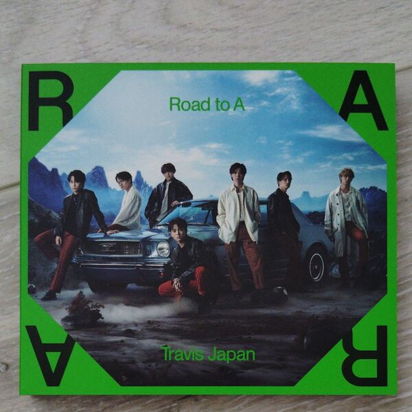 【CD+Blu-ray】初回T盤 Travis Japan CD+Blu-ray/Road to A