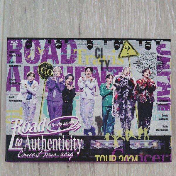 【Blu-ray】 Travis Japan Concert Tour 2024 “Road to Authenticity“