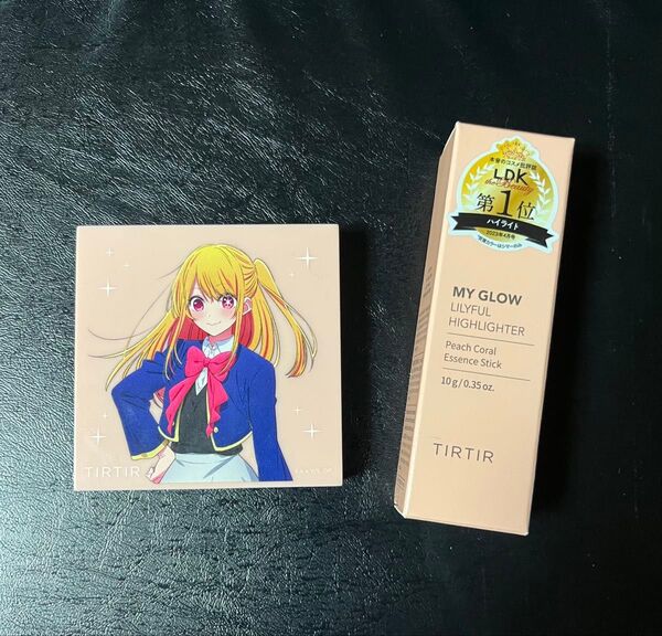 TIRTIR ティルティル×推しの子 スターライトアイシャドウ 02 マイグロウハイライター リリフル