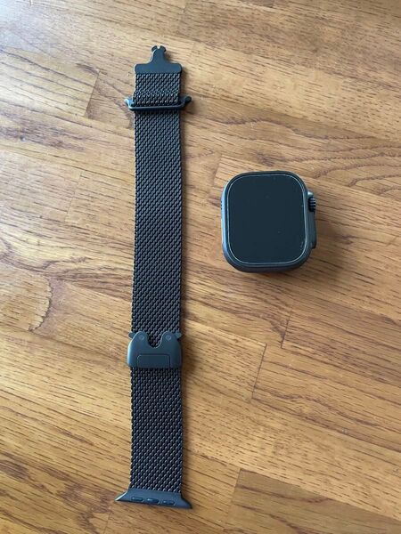 ★美品★ Apple Watch Ultra 2 ブラックチタニウム ミラネーゼループ M