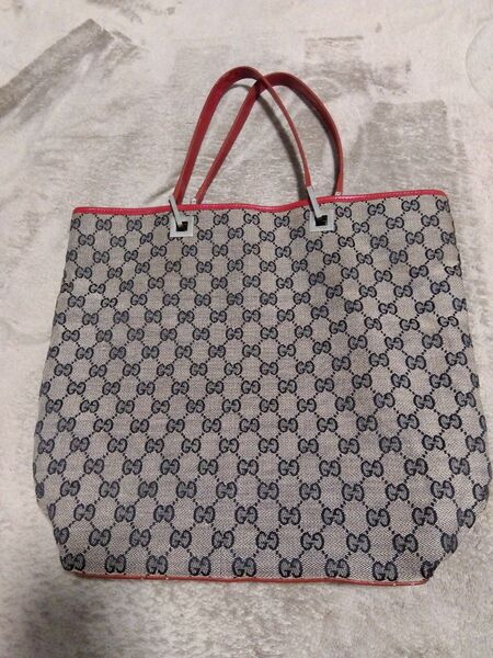 GUCCI トートバッグ グッチ GG柄 キャンバス オールドグッチ