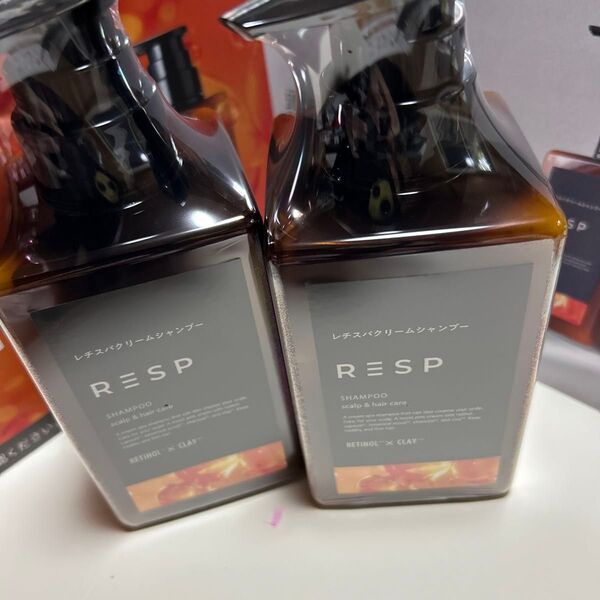 RESP レチスパクリームシャンプー 1本7役オールインワン 2点 届き立て!