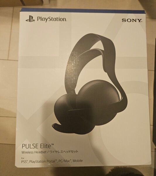 PS5用 PULSE エリート ワイヤレスヘッドセット ミッドナイトブラック
