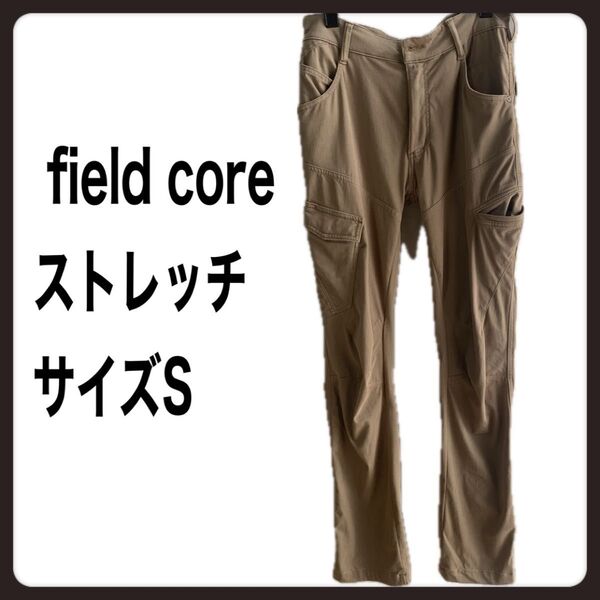 ☆ワークマン ストレッチパンツ サイズS field core AERO LIGHT STRECH PANTS ベージュ