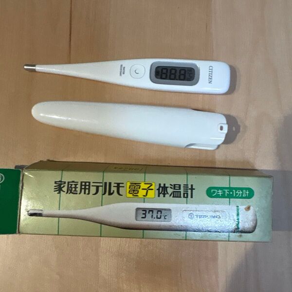 体温計 電子体温計 CITIZEN TERUMO 中古