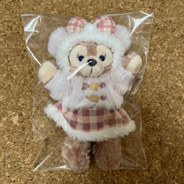 ウインターホリデー シェリーメイ ぬいぐるみバッジ ぬいば キーホルダー ディズニーシー