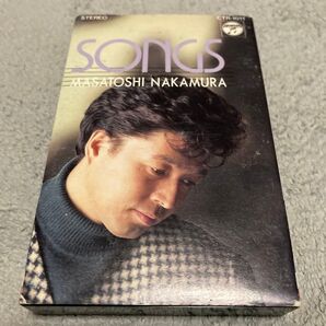 中村雅俊 全曲集 SONGS カセットテープ