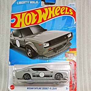 Hot Wheels LIBERTY WALK NISSAN SKYLINE 2000GT-R LBWKミニカー
