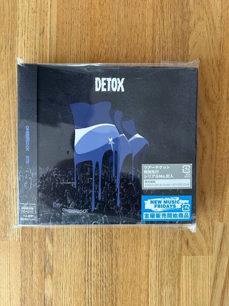 初回限定盤 (初回プレス) ONE OK ROCK CD+DVD/DETOX