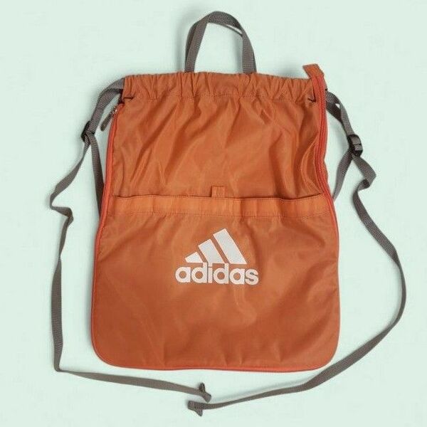 adidas ナップサック バッグ リュック オレンジ