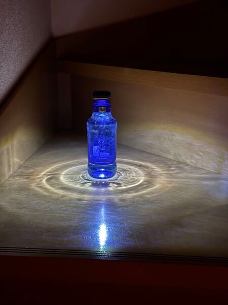 置き型間接照明 ガラス瓶 レトロ瓶 アンティーク レトロLED LEDライト