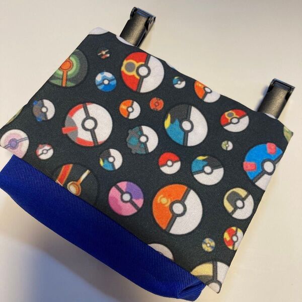 男の子 移動ポケット ハンドメイド ボール(クリップ付き)