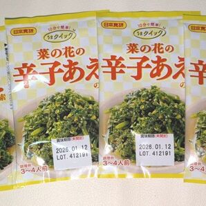 《4袋セット》日本食研 辛子あえの素 20g×4袋