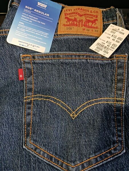 リーバイス 505(TM) レギュラーフィット COOL W32L32 l4