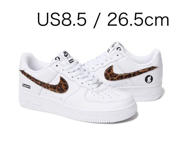 Supreme/GOODENOUGH/Nike Air Force 1 Low White US8.5 26.5cm