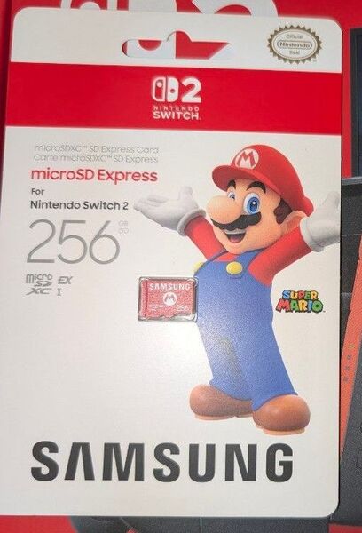 Samsung microSD Express Card 256GB for Nintendo Switch 2