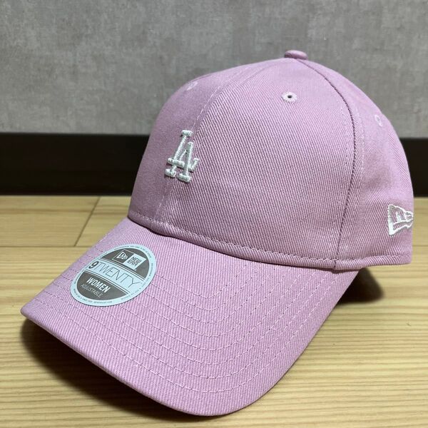 ニューエラ NEW ERA キャップ LAドジャース ピンク ミニロゴ