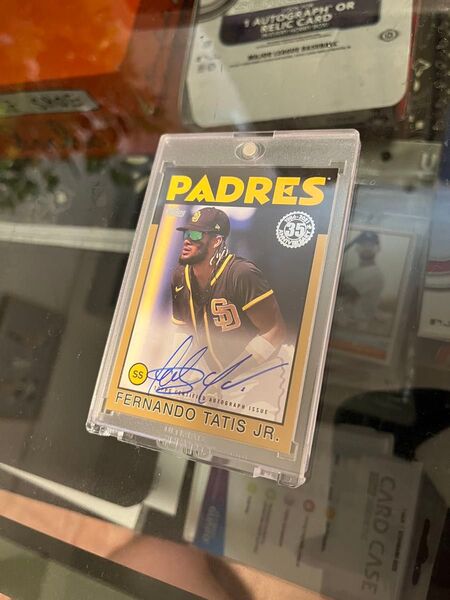 Fernando Tatis Jr. topps auto 2021 50シリ