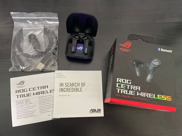 ROG CETRA TRUE WIRELESS ANCイヤフォン