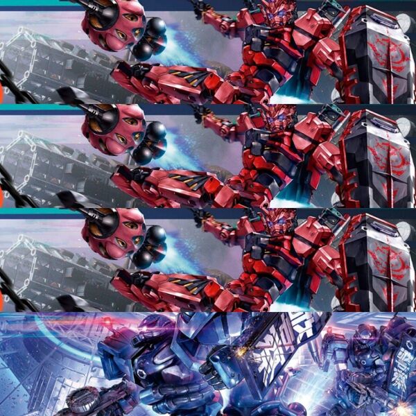 段ボール梱包 未開封 3個 HG 1/144 赤いガンダム 1個 軍警ザク 合計4個