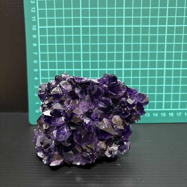 アメジスト② クラスター 原石 紫水晶 天然石 パワーストーン 置物