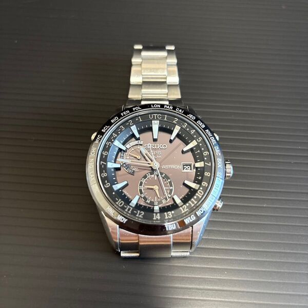 SEIKO ASTRON GPSソーラー腕時計 人気モデル 7X52-0AE0