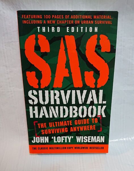 SAS survival handbook third edition 洋書 邦題SASサバイバルハンドブック