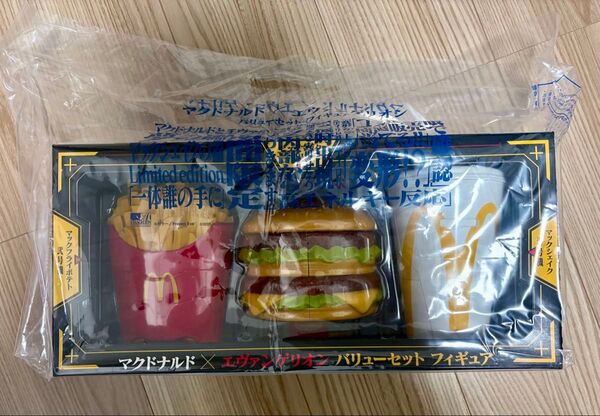 マクドナルド × エヴァンゲリオン バリューセット フィギュア +おまけ付き