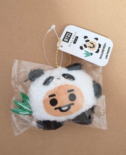 公式 BT21 ベビー マスコット パンダ SHOOKYシュキシューキーユンギ