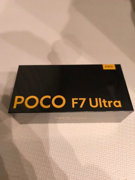 POCO F7 Ultra 黒 ブラック 新品未開封 国内版