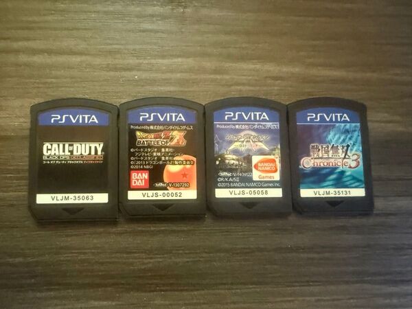 PSVita ソフト まとめ売り 4本 PSVITA ソフトのみ セット ソードアートオンライン戦国無双他