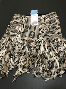【新品】「ブルマリン」19.4万 デザインミニスカート 38サイズ Mサイズ
