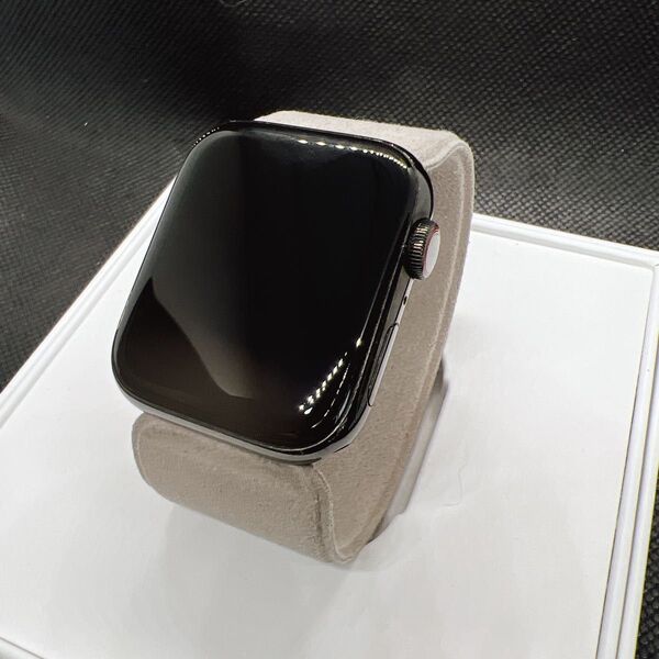 【ジャンク品】Apple Watch エルメス series5 ブラックステンレス 45mm