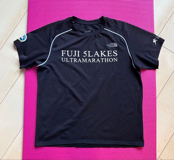 Mサイズ 富士五湖ウルトラマラソン Tシャツ 黒 THE NORTH FACE ノースフェイス ザノースフェイス 半袖