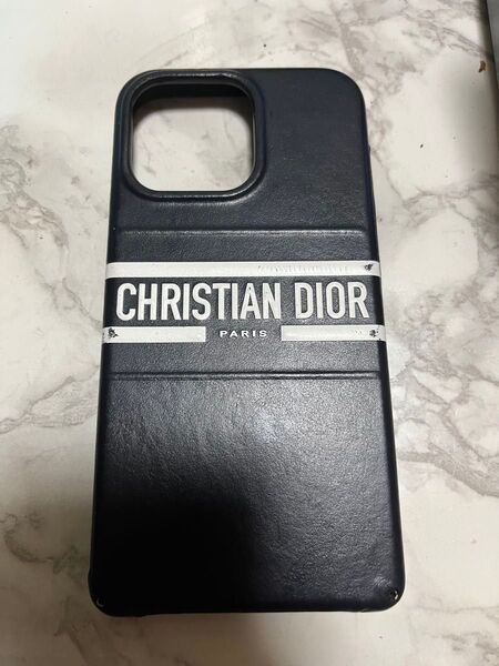 Christian Dior スマホケース iPhone12pro13Pro 12promax 13promax ブラック