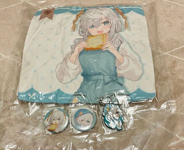 にじさんじ アルス・アルマル DMMスクラッチ 第九弾 缶バッジ 2種 クッション ラバーキーホルダー セット