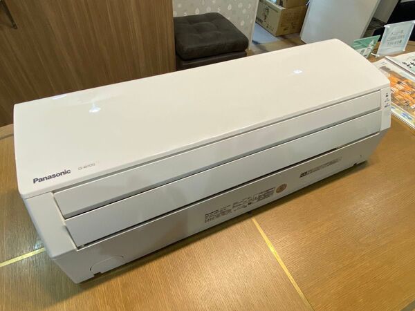 Panasonic エアコン室内機+室外機CS-407CF2 ホワイト(中古美品)14畳〜17畳