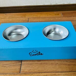木製ペット用フードテーブル