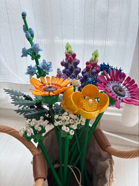 LEGO ブロック 花束 ワイルドフラワーブーケ