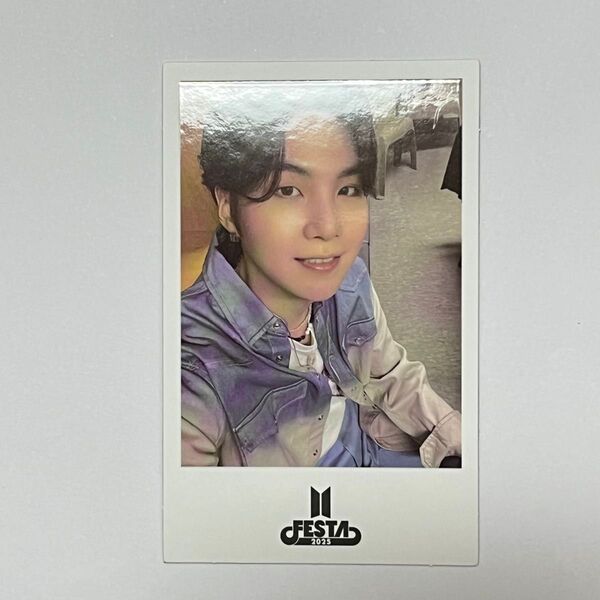 BTS FESTA フェスタ DC購入特典 インスタントフォト SUGA