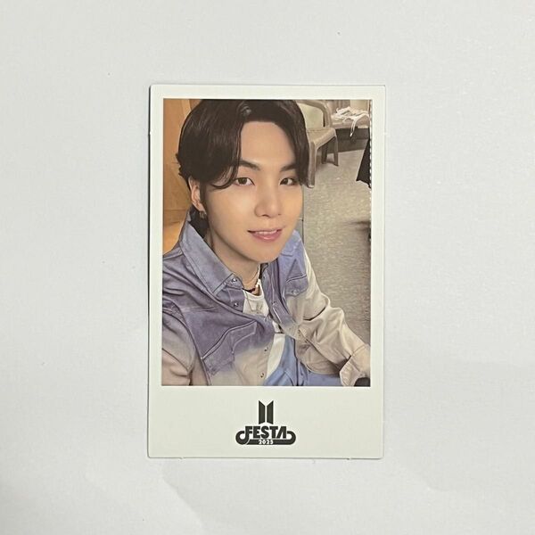 BTS FESTA フェスタ DC購入特典 インスタントフォト SUGA