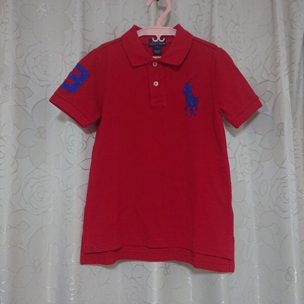 POLO RALPH LAUREN 半袖 ポロシャツ ビッグポニー 赤