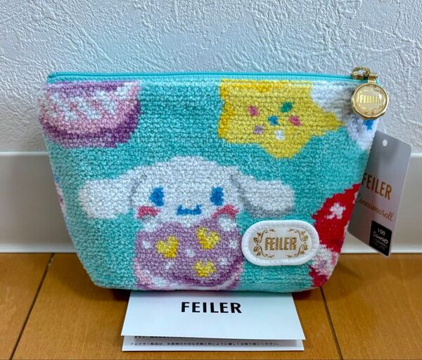 【新品タグ付き】シナモロール フェイラー マカロン ポーチ