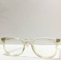 処分価格 未使用】1986年 l.a. Eyeworks Frame France フレームフランス 透明メガネ 2dot エルエーアイワークス / ヴィンテージ_画像2