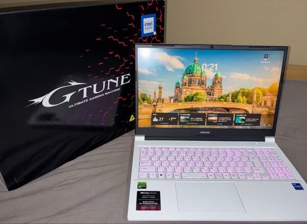 G-Tune P5-I7G60WT-B ゲーミングノートパソコン (RTX4060/メモリ32GB/SSD1TB)