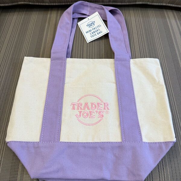 【未使用・新品】TRADER JOE’S MINI CANVAS TOTE BAG