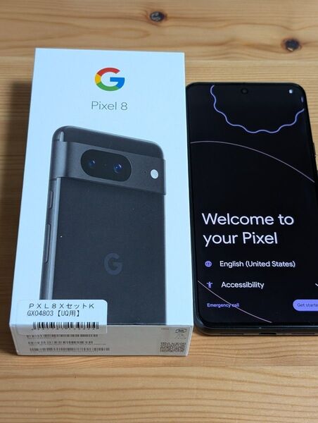 Google SIMフリー pixel8 Obsidian ブラック
